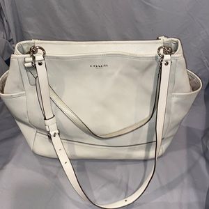 Off white COACH tote bag